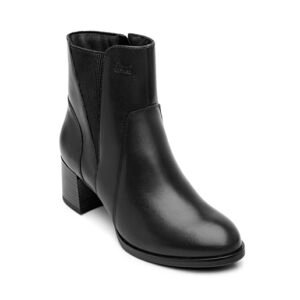 Botín De Tacón Bajo MERCEDES Negro 137304